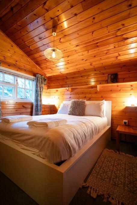 Cozy Norwegian Style Log Cabin In Rural Snowdonia - 2 Bedrooms & Parking By Seren Short Stays Ffestiniog Esterno foto